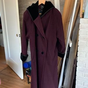 Womens long fancy winter coat